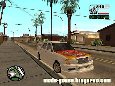 MB 250 D para GTA San Andreas